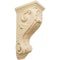 Ekena Millwork 5"W x 7"D x 14"H Large Shell Corbel, Maple CORW05X07X14SHMA - alternate 1